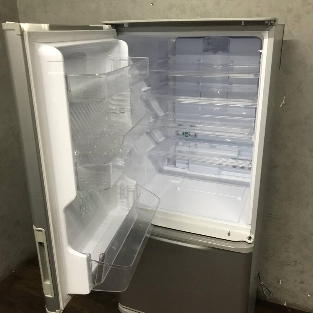 SHARP シャープ SJ-W351E-S ノンフロン冷凍冷蔵庫 3ドア