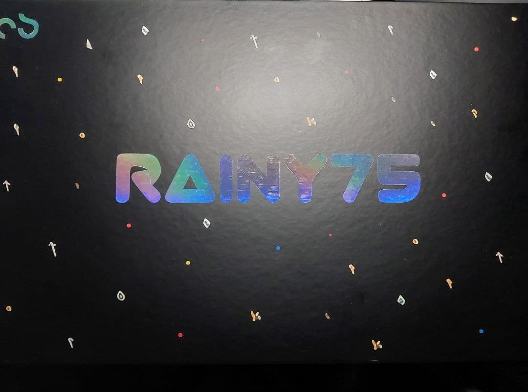 キーボード RAINY75 pro silver