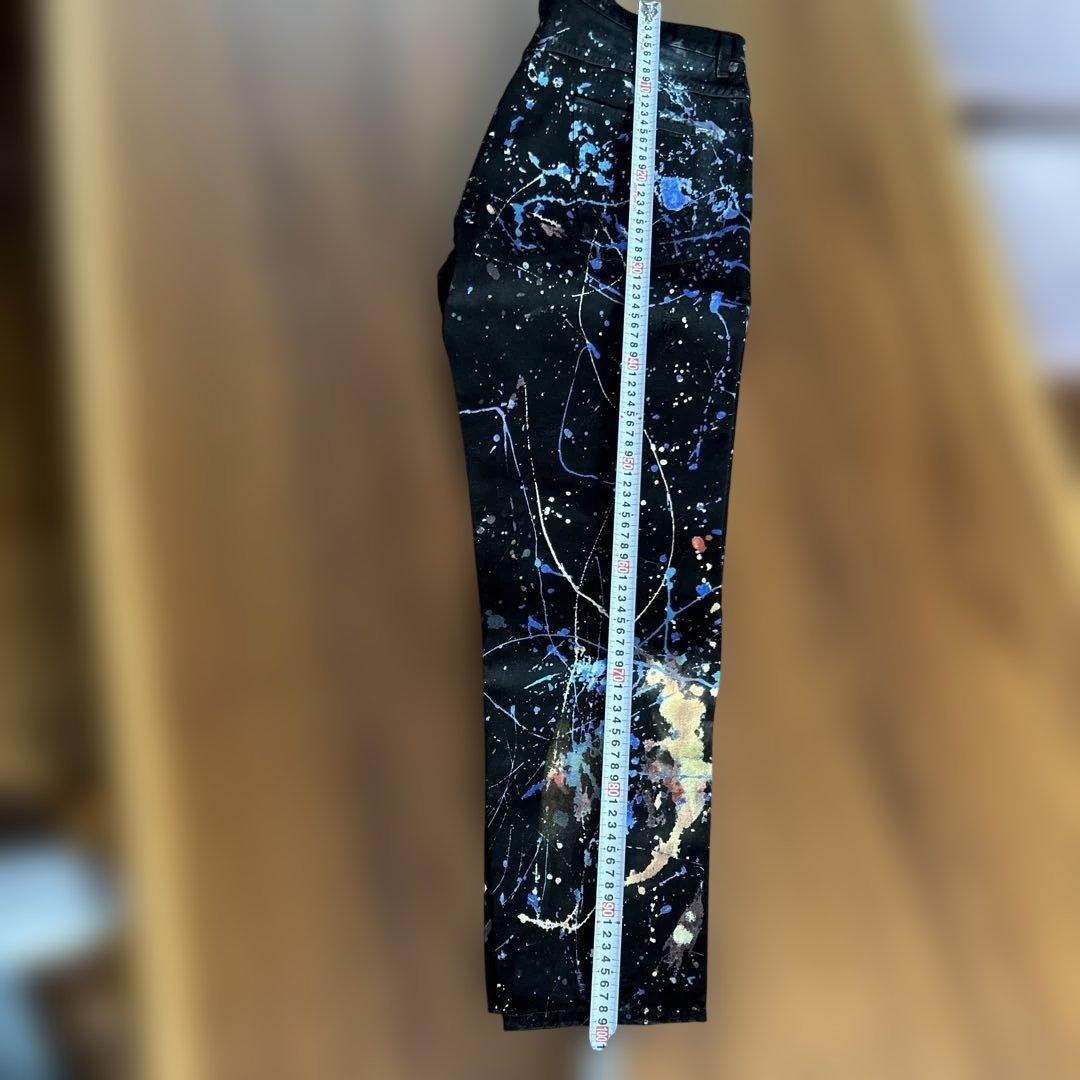 Dolce & Gabbana スプラッターデニムパンツ 52