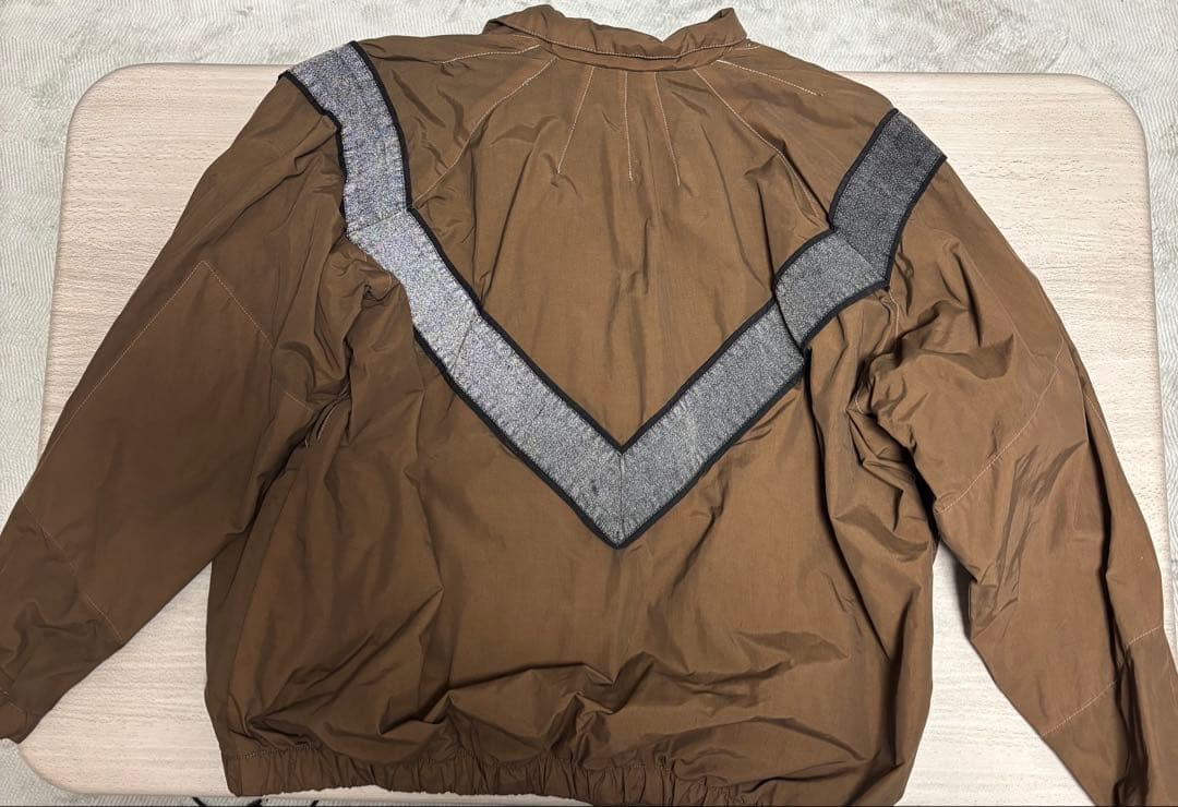 US ARMY IPFU トレーニングジャケット 後染め ブラウン M-R