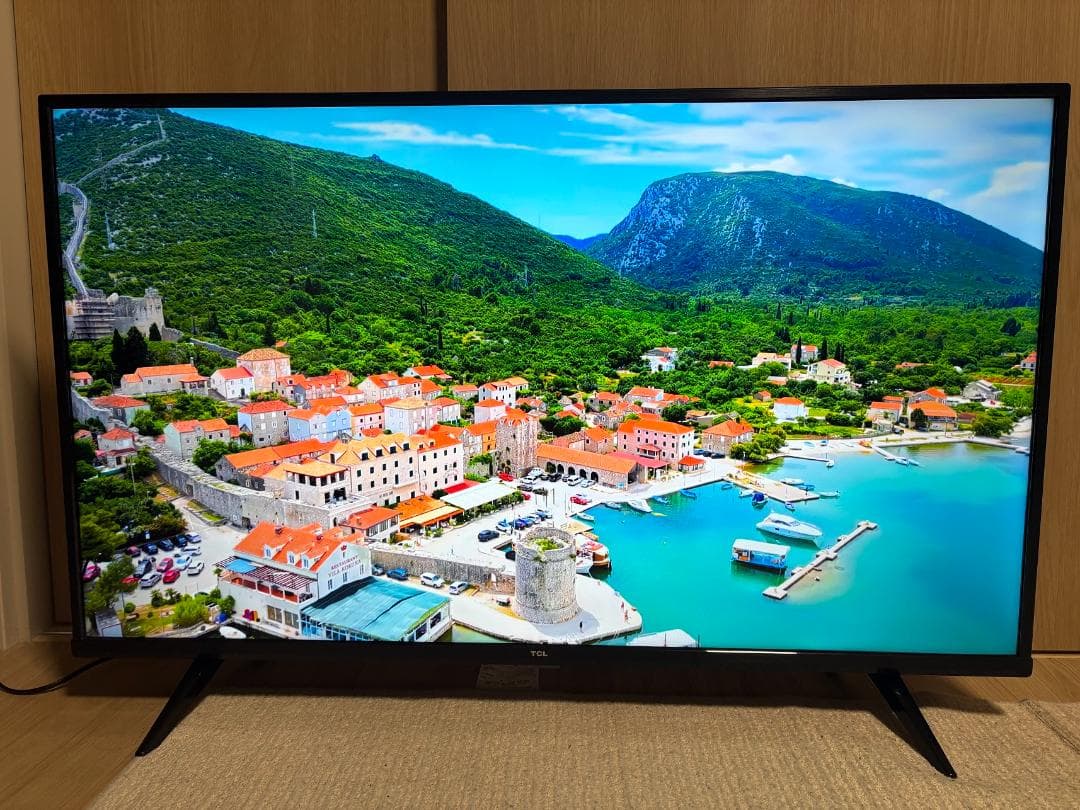 ササちゃん　TCL 43型 テレビ 4k HDR Dolby Atmos