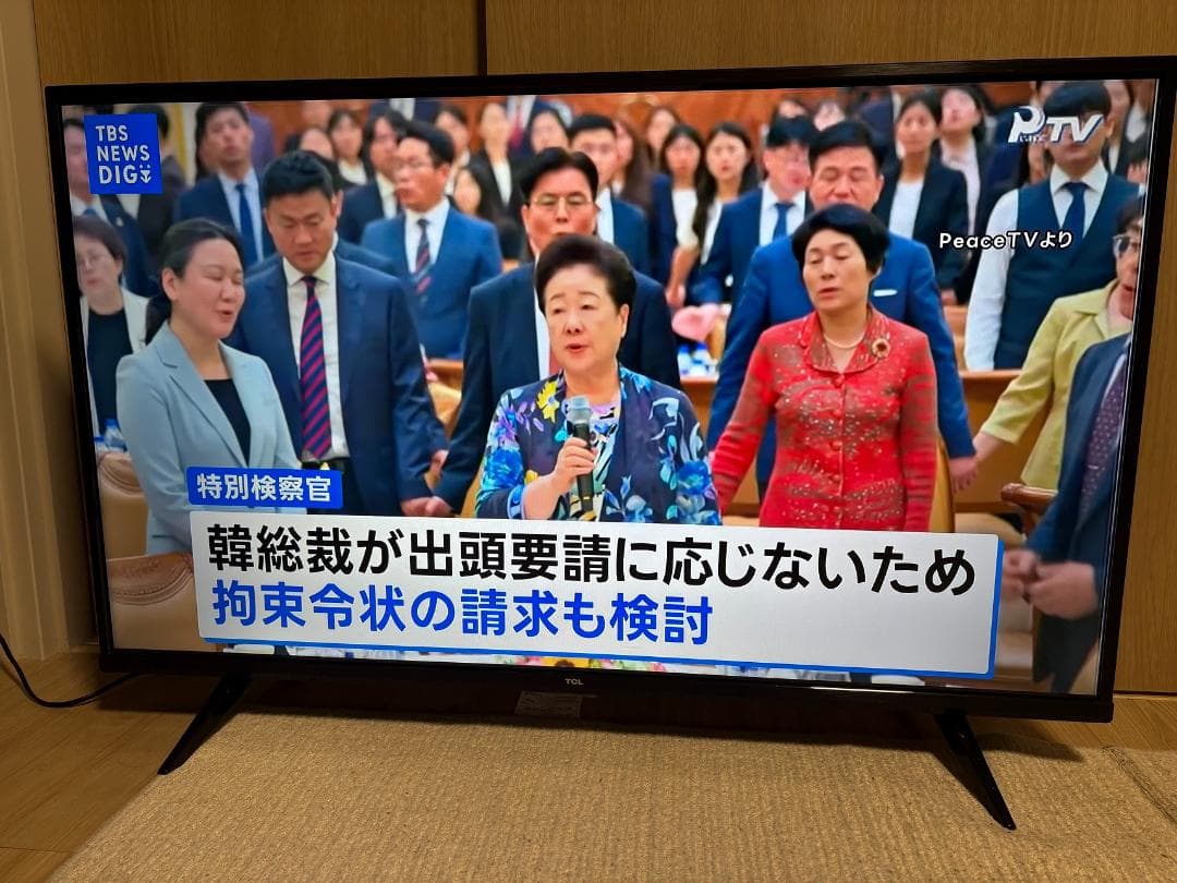 ササちゃん　TCL 43型 テレビ 4k HDR Dolby Atmos