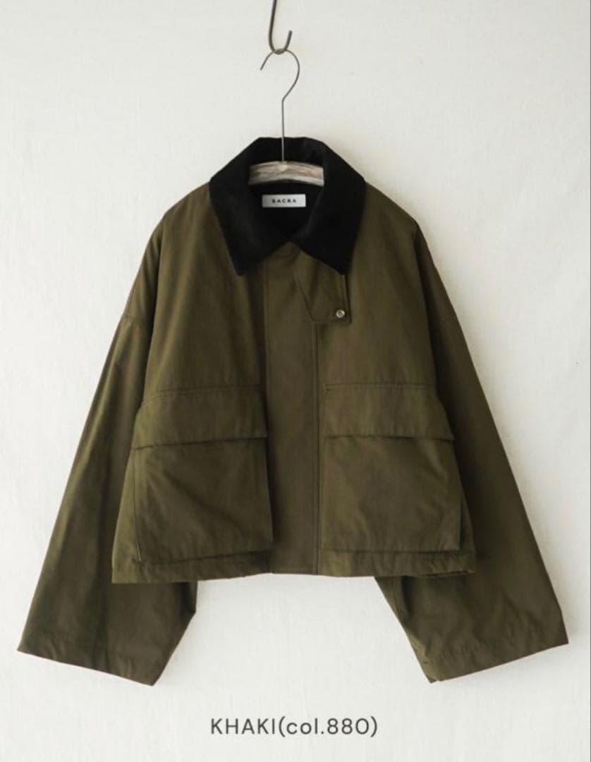 サクラ SACRA アウター ショートジャケット