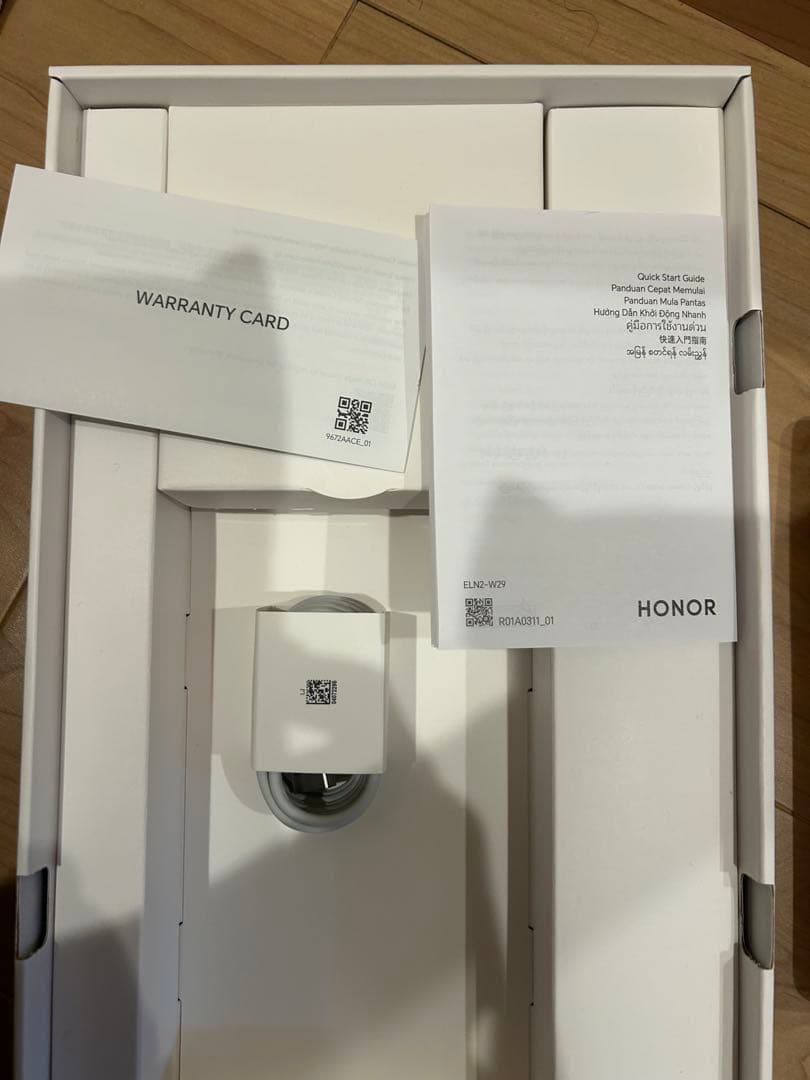 【箱キーボード付き】honor pad x9a ほぼ未使用 8／256GB