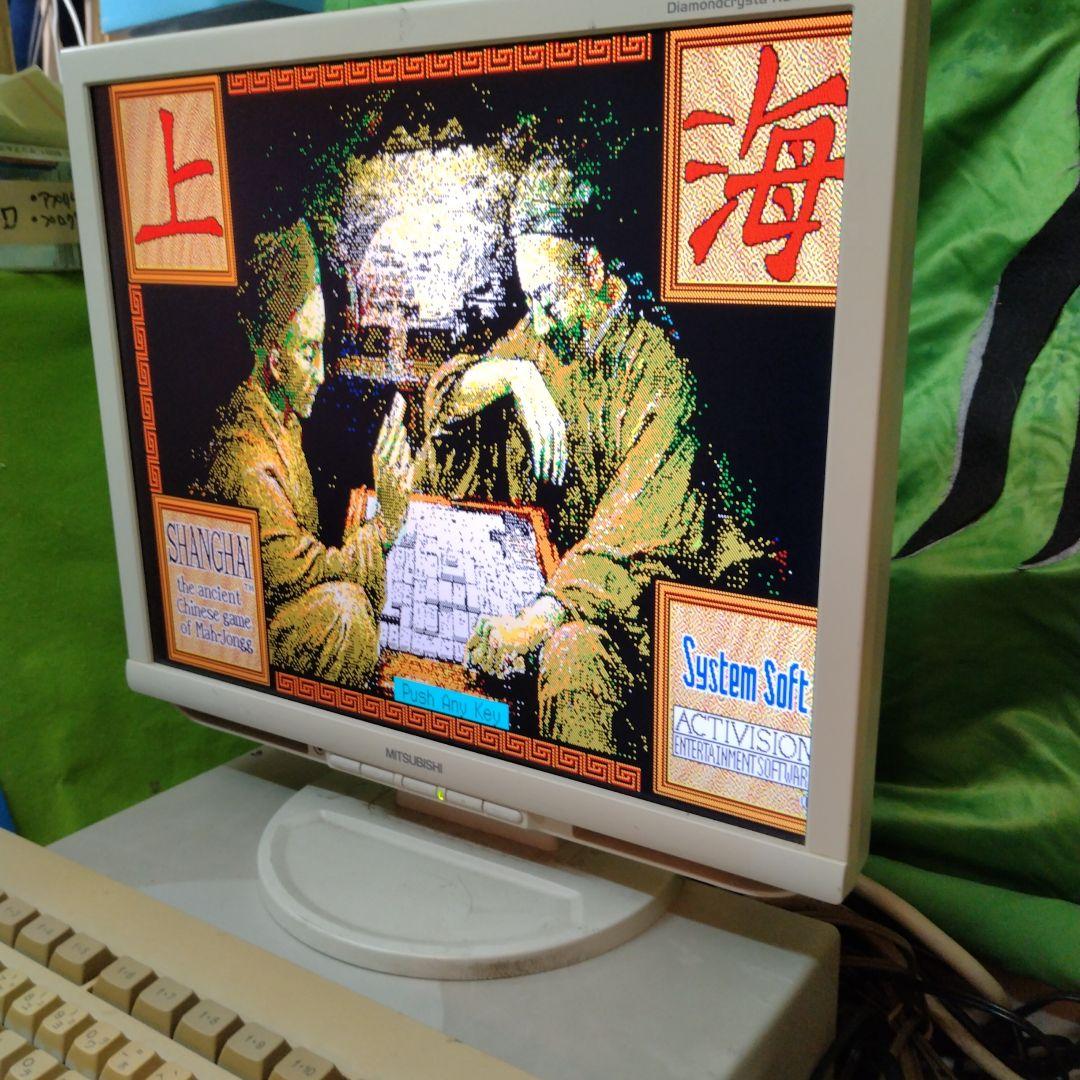 ◆NEC PC-9801DX2 本体、19インチ液晶キーボードセット PC-98