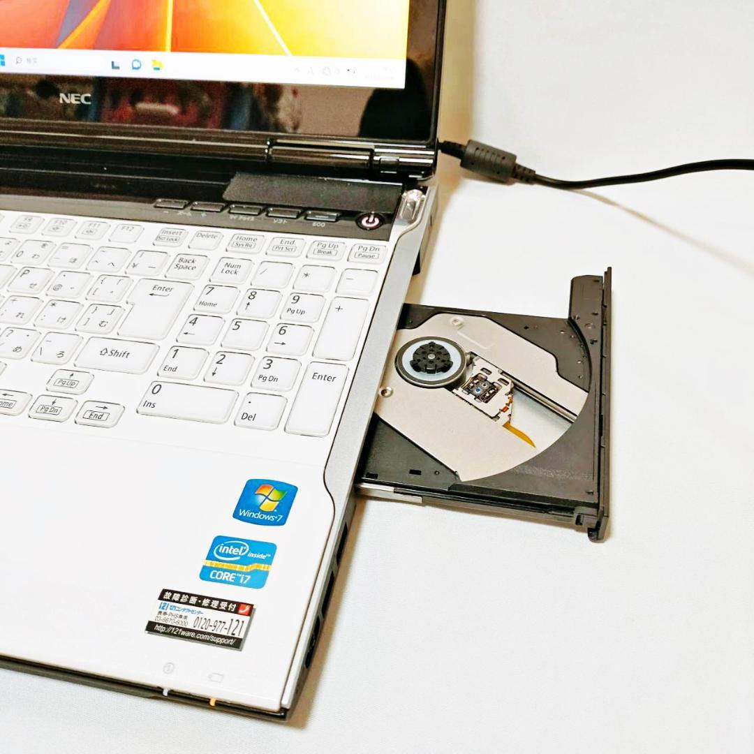 【高スペック】大容量 新品SSD512 NEC 設定済ノートパソコン