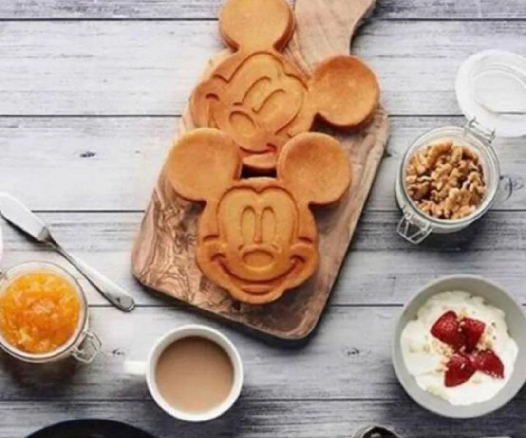 DOSHISHA ミッキーワッフルメーカー ドウジシャ　ミッキーマウス
