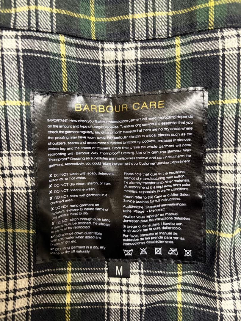 Barbour Beaufort 125周年記念モデル Mサイズ