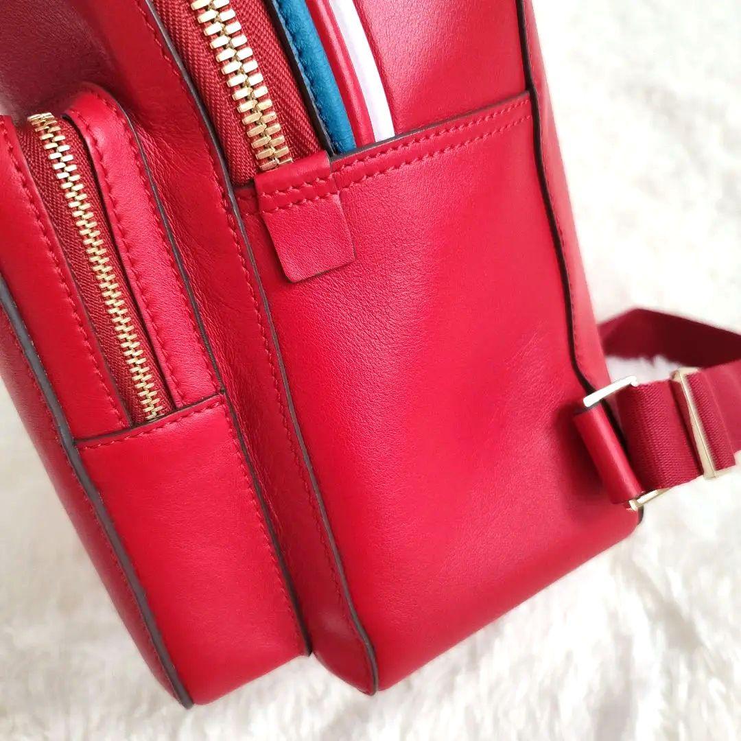 テ*ラ様 【アニヤハインドマーチ】レザー バックパックリュック スマイル ウィン