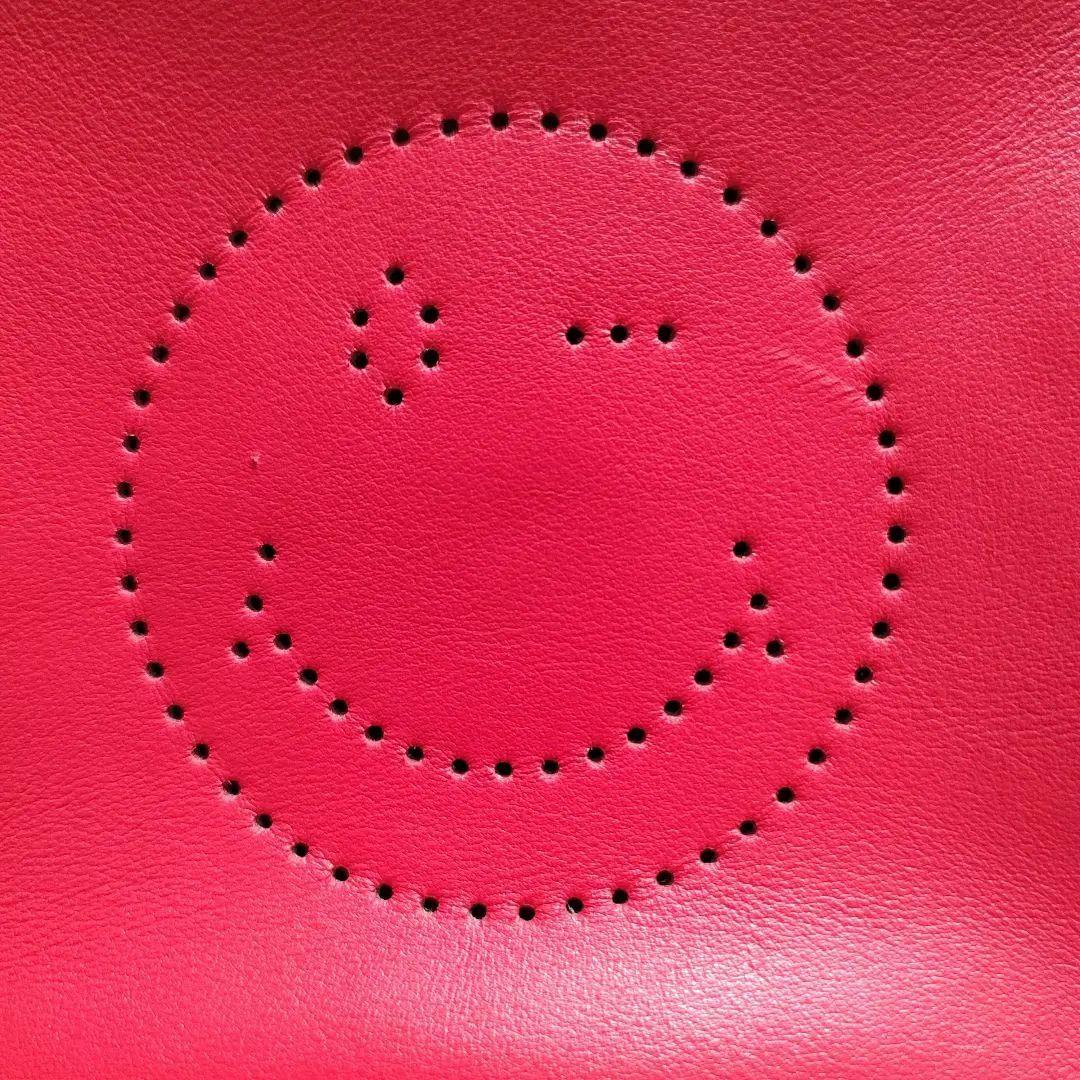 テ*ラ様 【アニヤハインドマーチ】レザー バックパックリュック スマイル ウィン