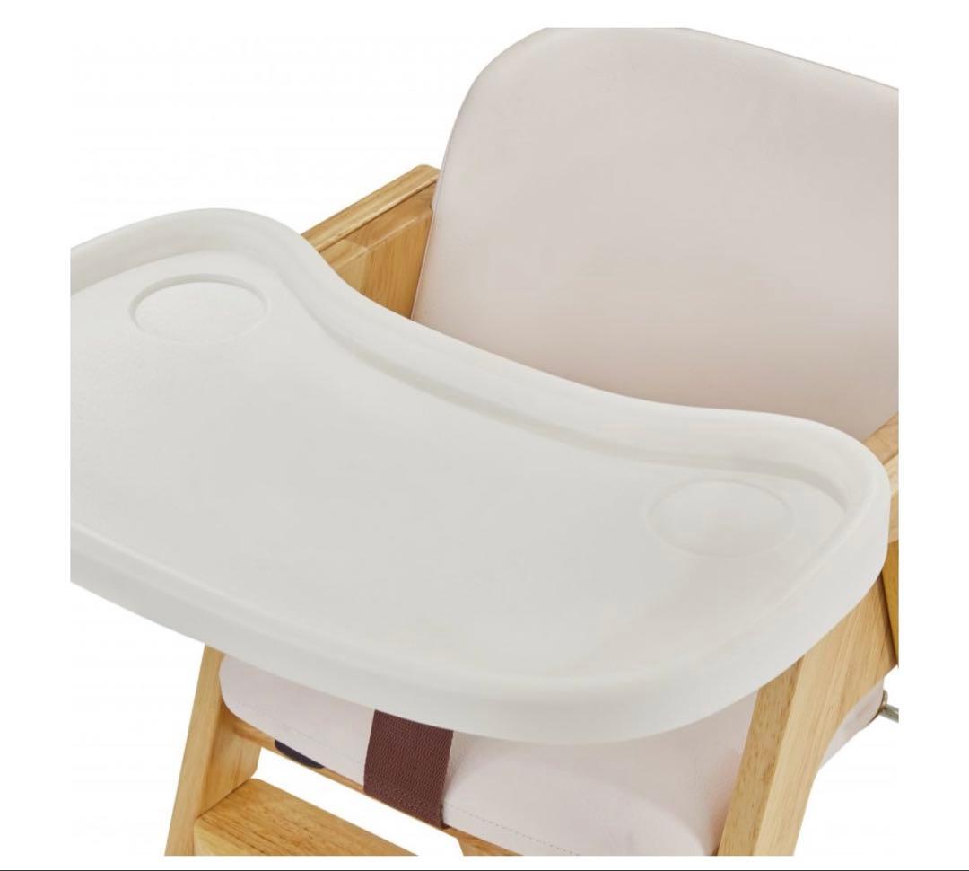 カトージハイブリットハイチェア プラッキー ホワイト　KATOJI ベビーチェア