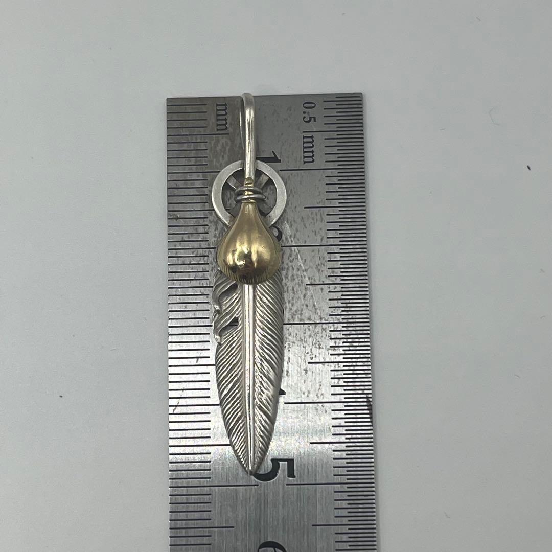 美品　タディ&キング　k18ハートホイールフェザーM