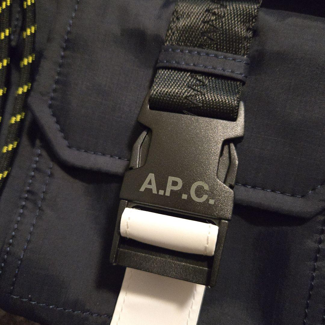 A.P.C. Trek ヒップバッグ ボディバッグ ダークネイビー アーペーセー