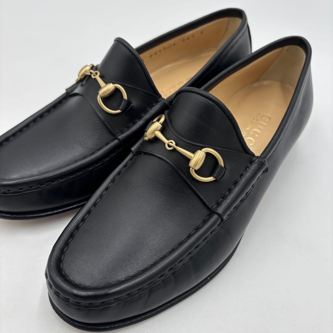 GUCCI グッチ ホースビット レザー ローファー 36 1/2 約23,5㎝