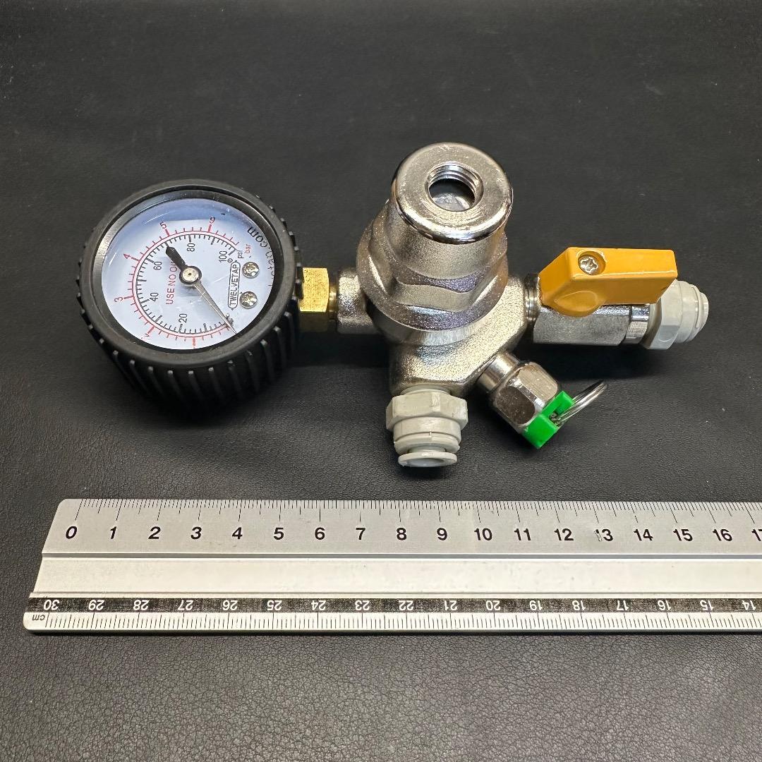 ♡Hd左1001 未使用保管品 TWELVETAP CO2レギュレーター