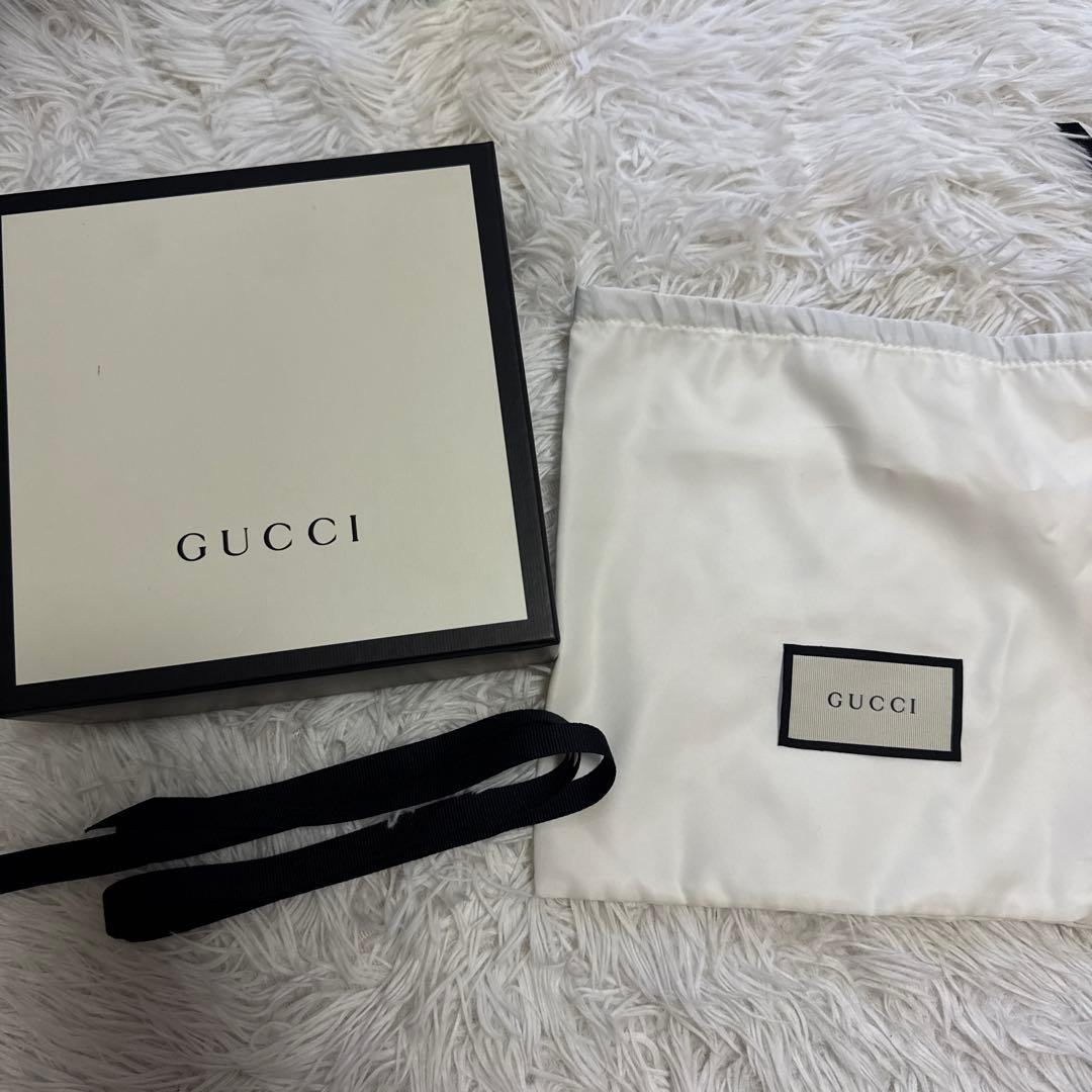 猫*派様 GUCCI レザー GGロゴ ベルト黒茶リバーシブル　付属品付