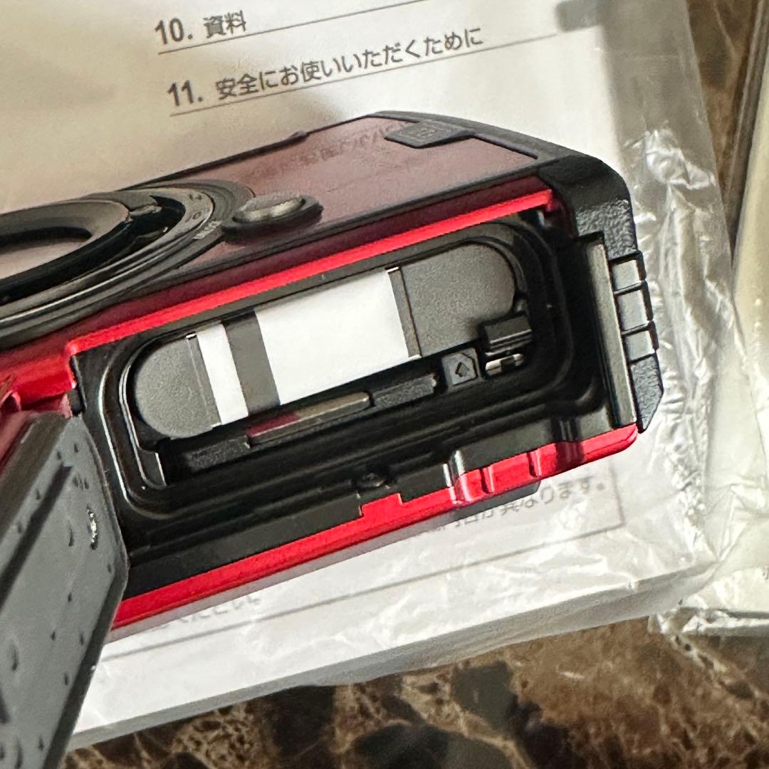 最終日セール❣️OLYMPUS TG-6 水中ハウジングセット レッド赤