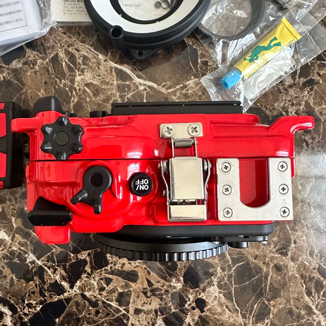 最終日セール❣️OLYMPUS TG-6 水中ハウジングセット レッド赤