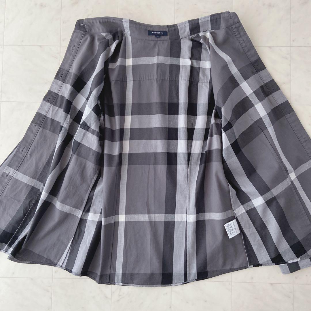 ✨美品✨バーバリーロンドン✨メガチェック　長袖シャツ　サイズ44 レディース