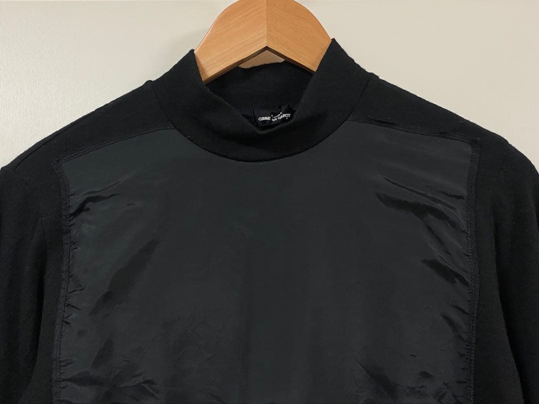 90s tricot garcons ウール 切り替え ニット