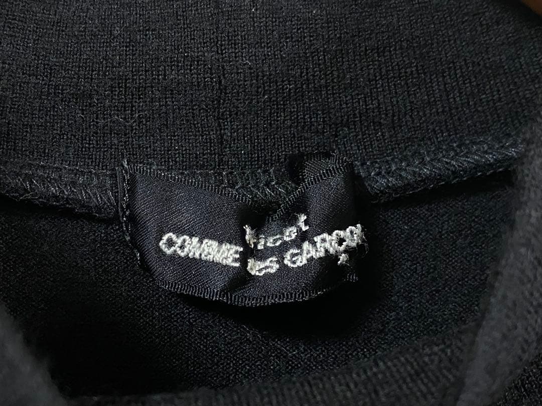 90s tricot garcons ウール 切り替え ニット