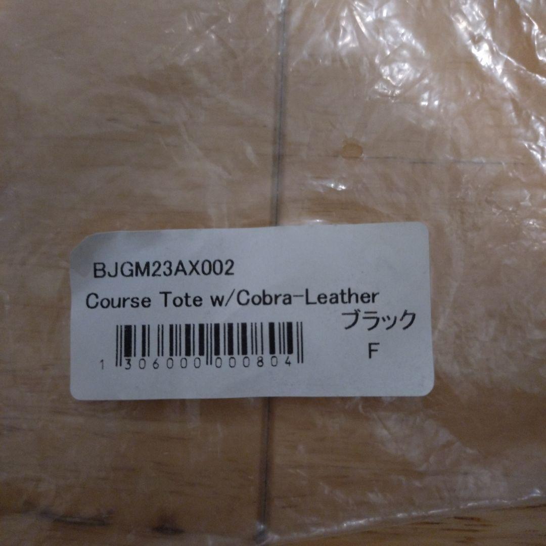 bagjack　GOLF　トートバッグ　コブラバックル　レザー　バッグジャック