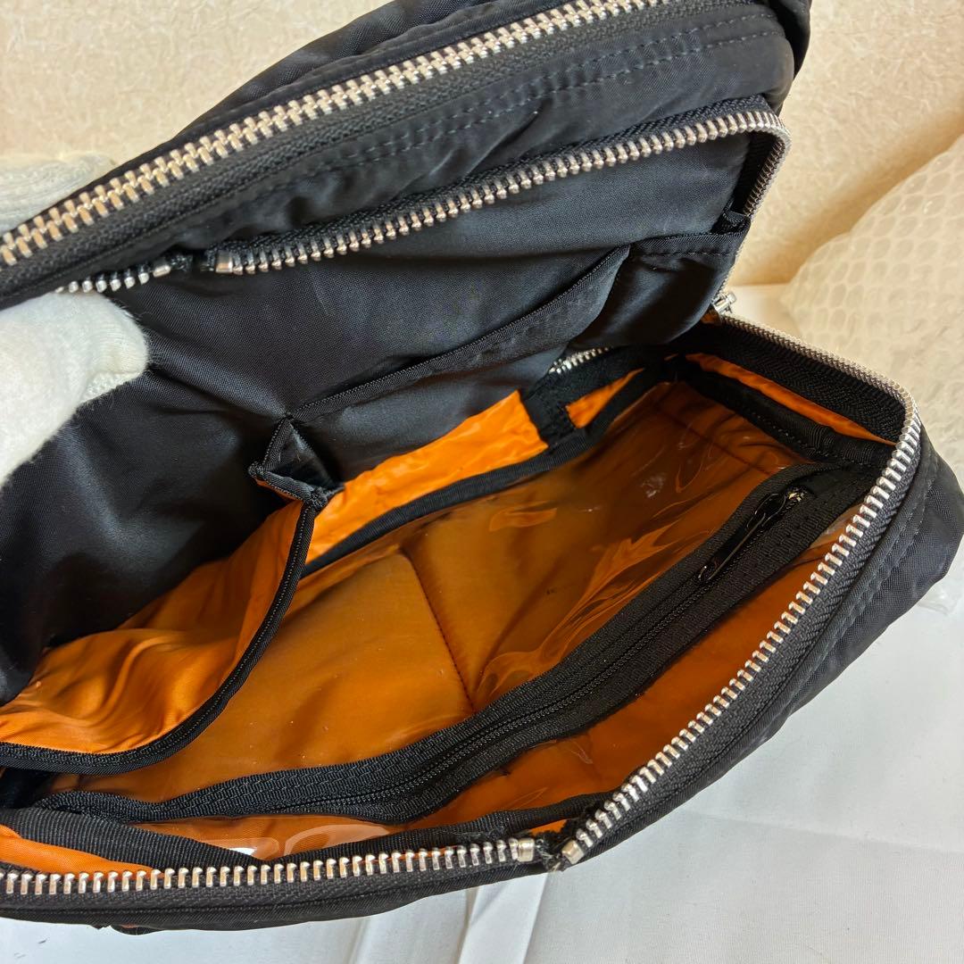 [未使用級] PORTER TANKER SHORDER BAG (S) 2層