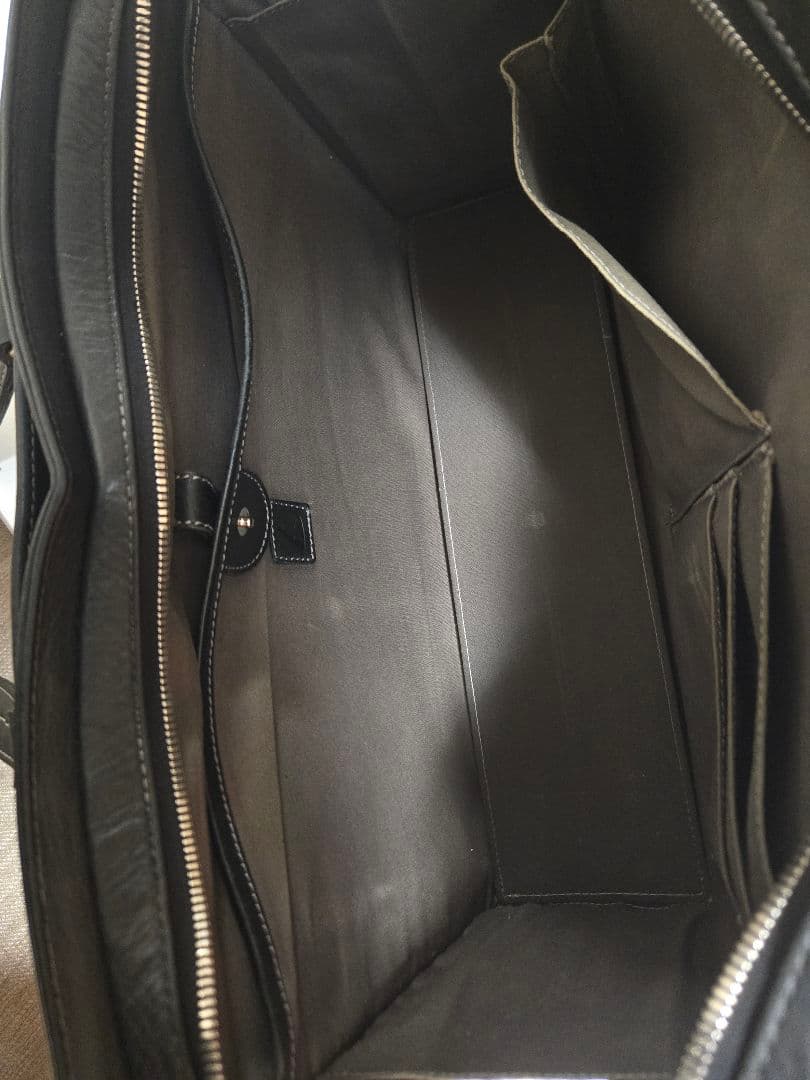 土屋鞄　プロータ　ビジネススクエアバッグ ブラック 保存袋付き