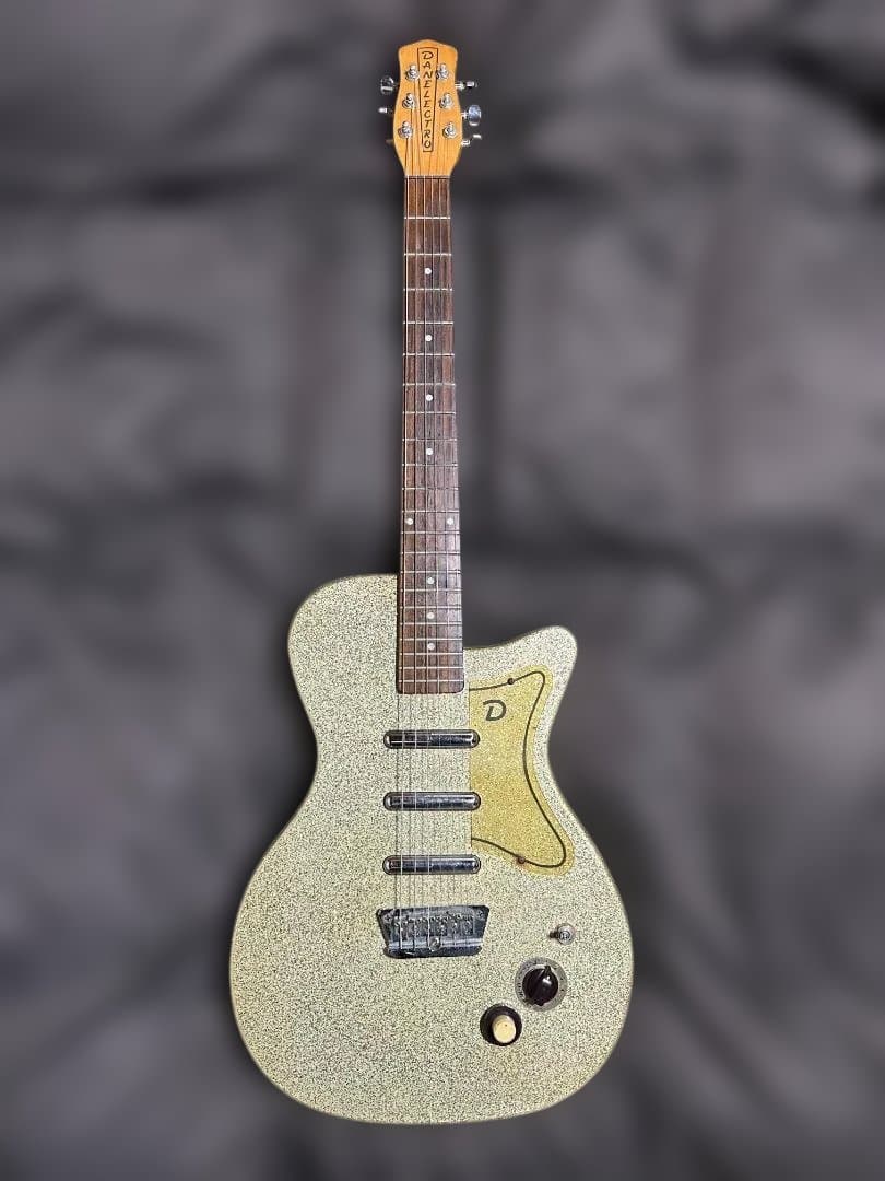 【値下げ】ダンエレクトロ 56-U3 シルバースパークル 中古 ビザールギター