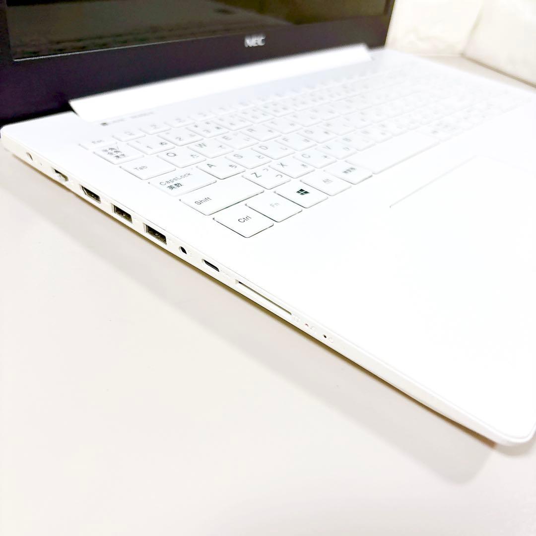 【美品】SSDで快適✨カメラ付き メモリ8GB 第7世代 ノートパソコン NEC
