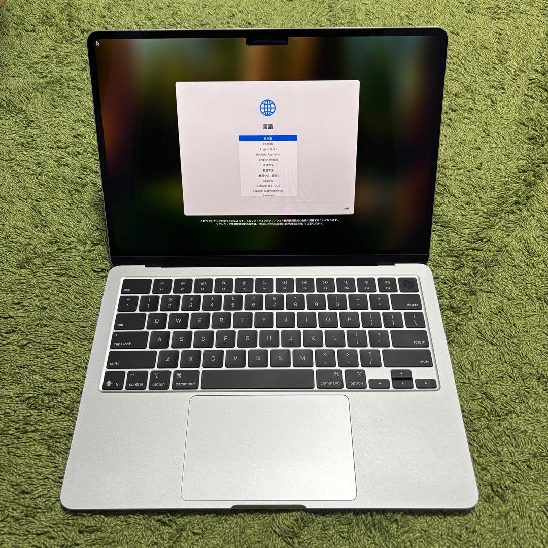 MacBook Air M4 16GB / 256GB USキーボード