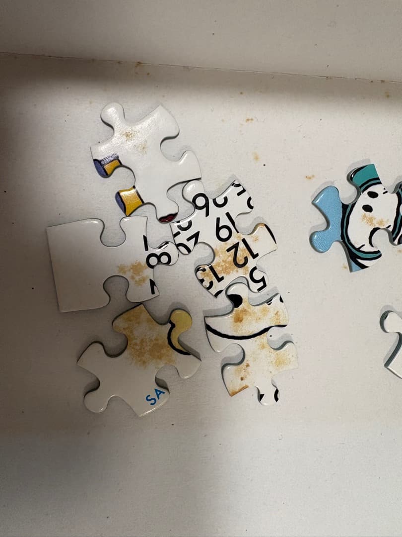 【中古品】スヌーピーカレンダージグソーパズル　1989年版 1000ピース