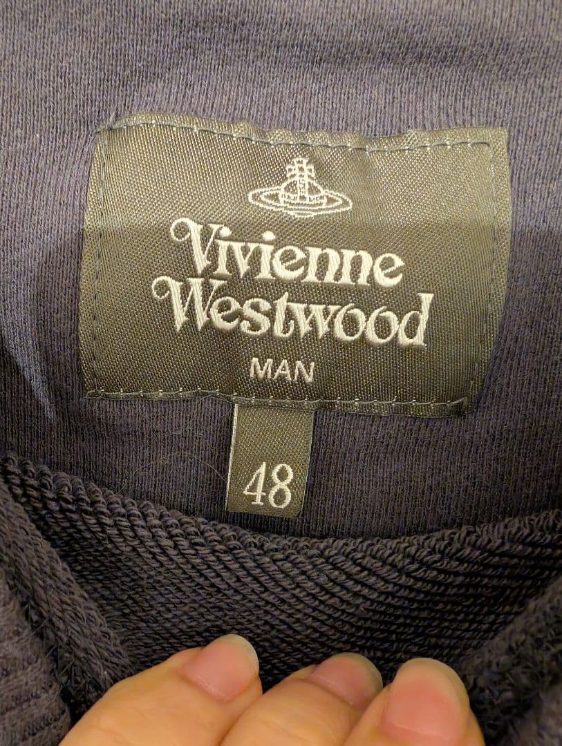 Vivienne Westwood グレー クルーネック トレーナー