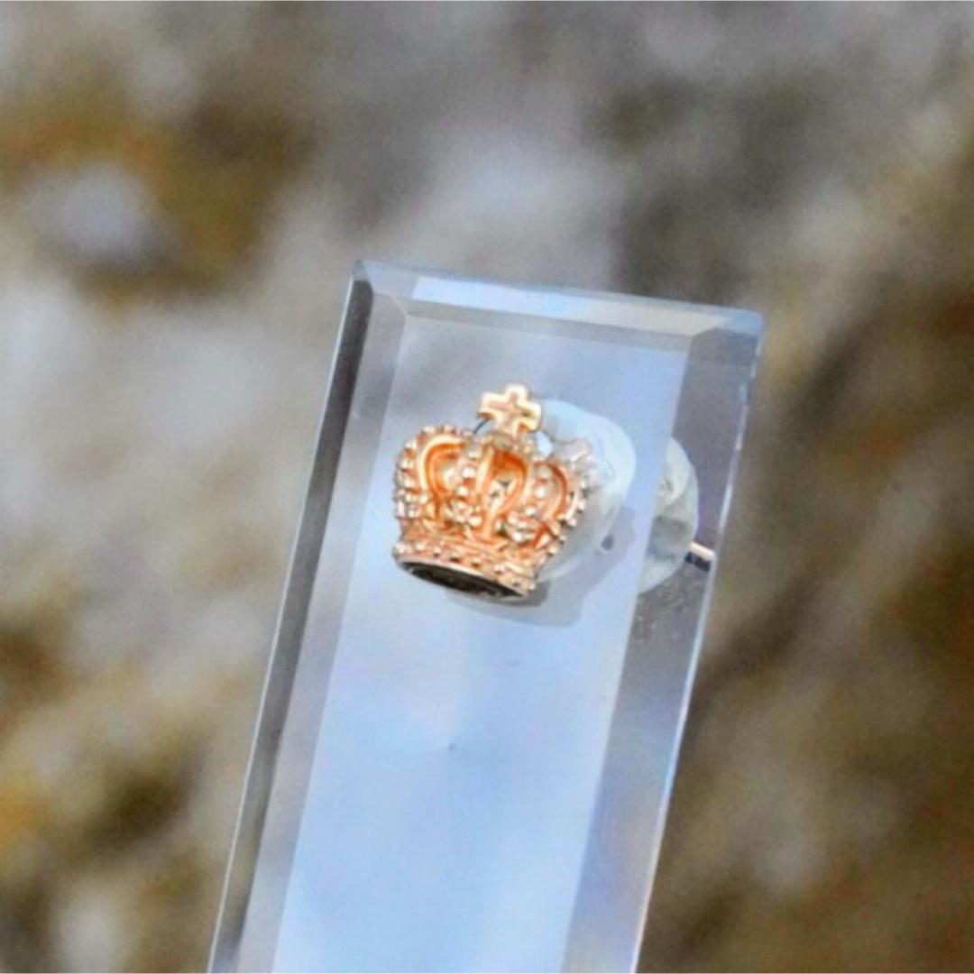 極美品!ジャスティンデイビス GEJ255 PETITE CROWN ピアス