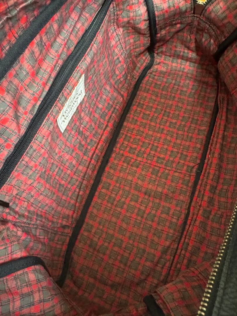 Vivienne Westwood ボストンバッグ ウールレッドチェック バッグ