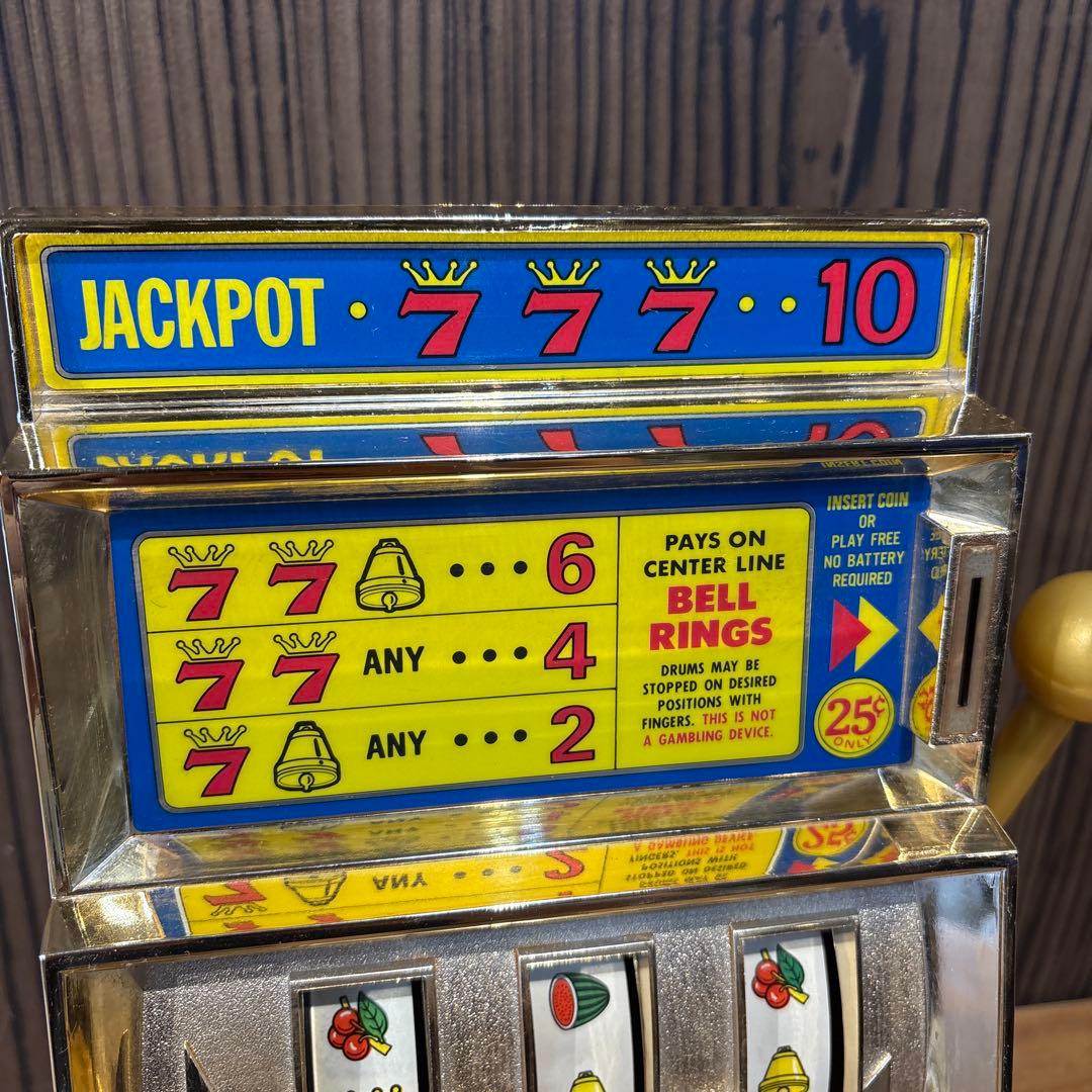 アメリカンテイスト雑貨ロックンロールロカビリースタイル カジノスロットマシン