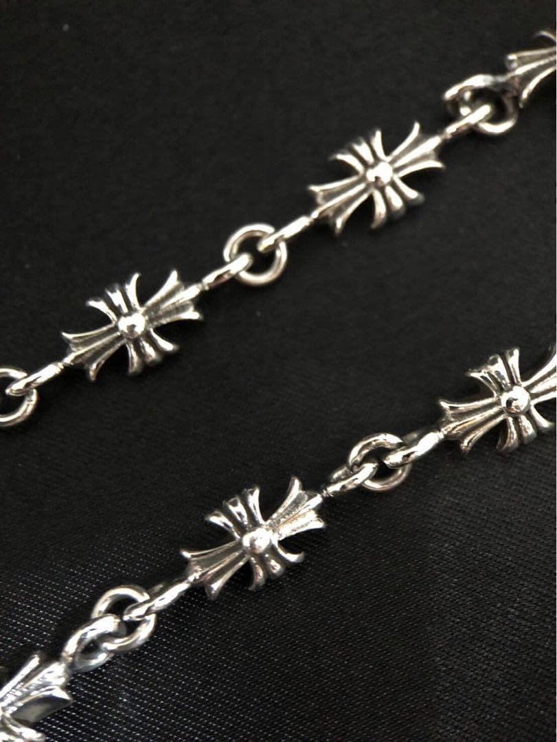 シルバー925 ブレスレット　クロス　十字架　プラス　クロム　2-26 8935