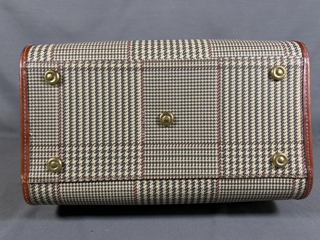 ヴィンテージ ラルフローレン 千鳥格子 チェック ボストンバッグ POLOレトロ