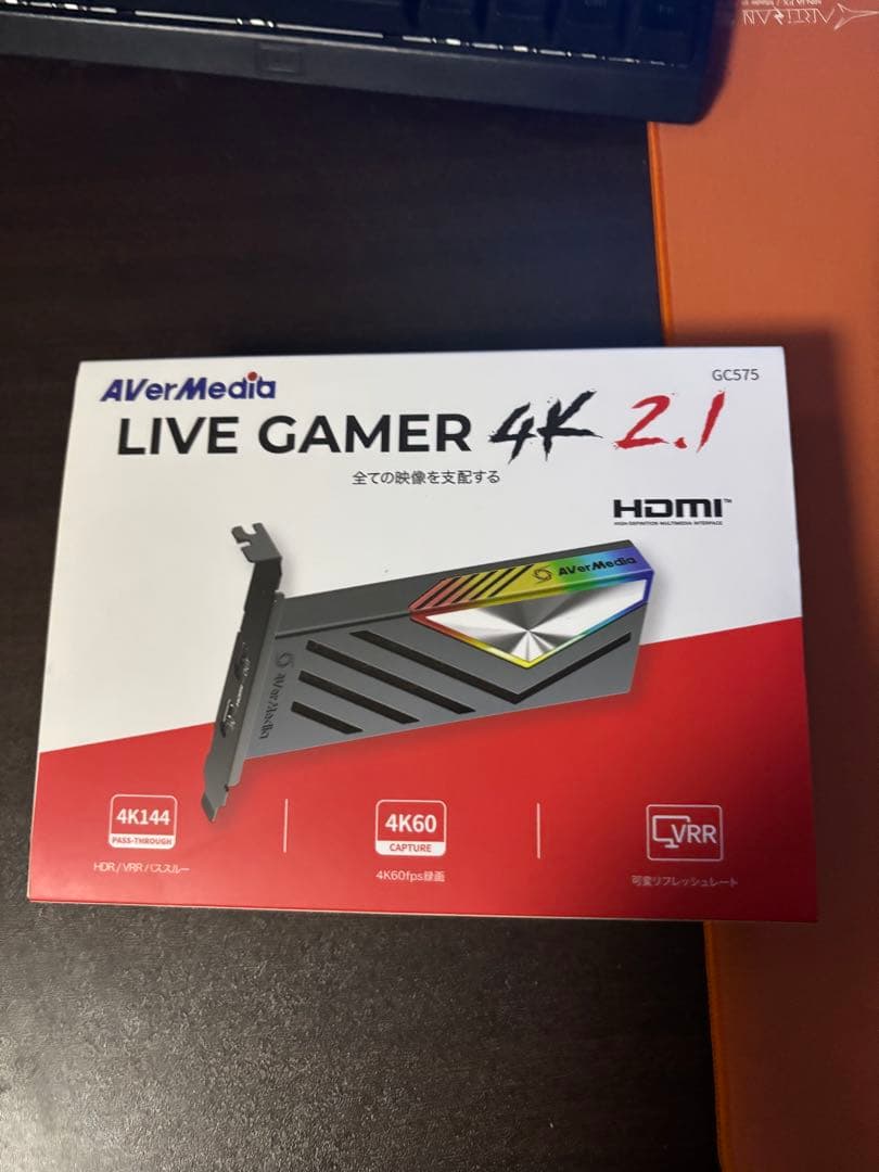 ビデオキャプチャー・キャプチャーボード AverMedia LIVE GAMER 4K 2.1 gc575