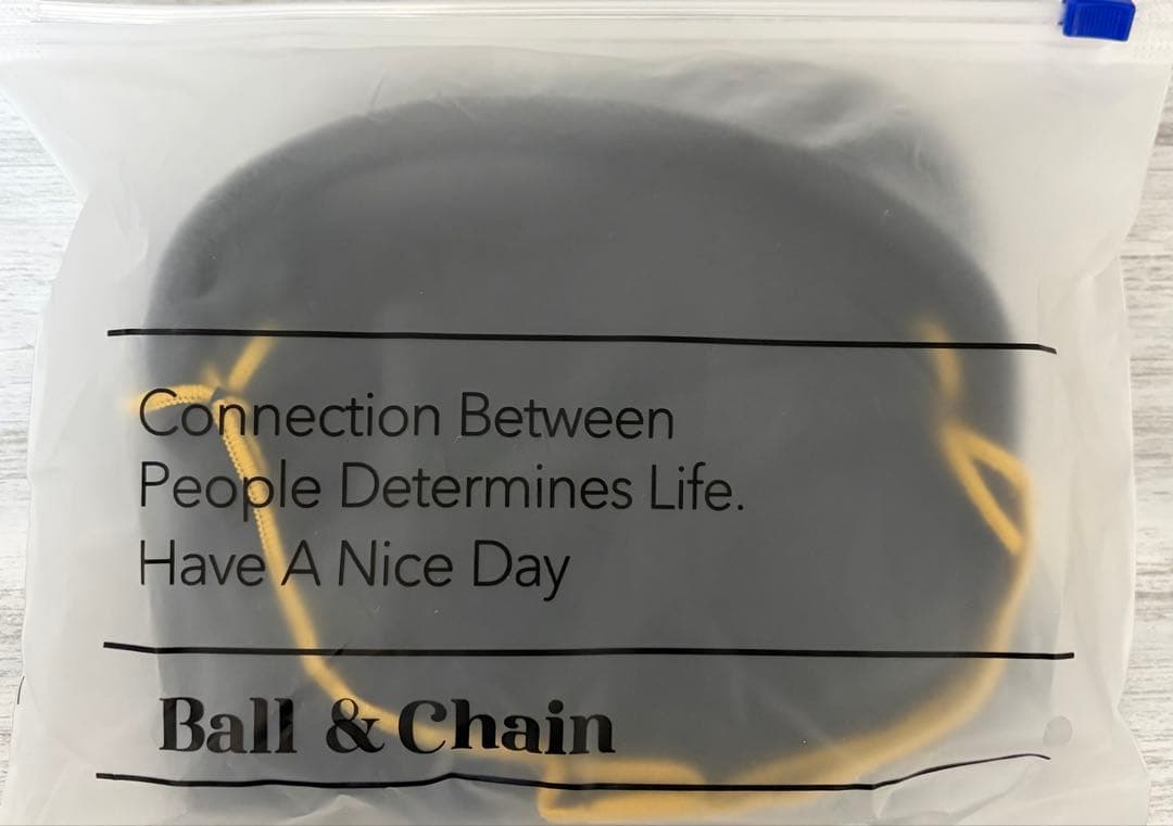 【正規品】染織いわもとBall&Chain コラボ　Mサイズ ブラック