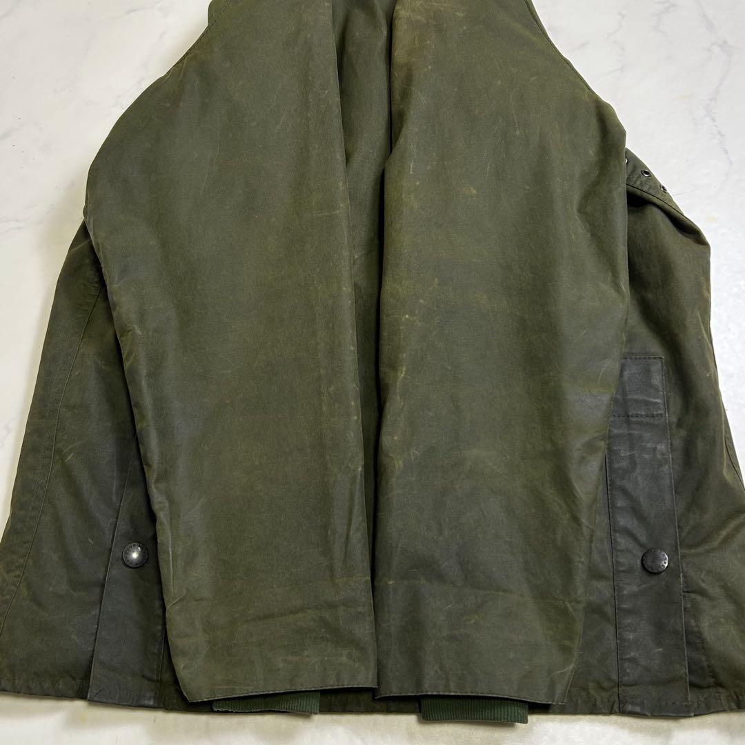 【88年製】BARBOUR BEDALE 4ポケット 旧3ワラント 36 セージ