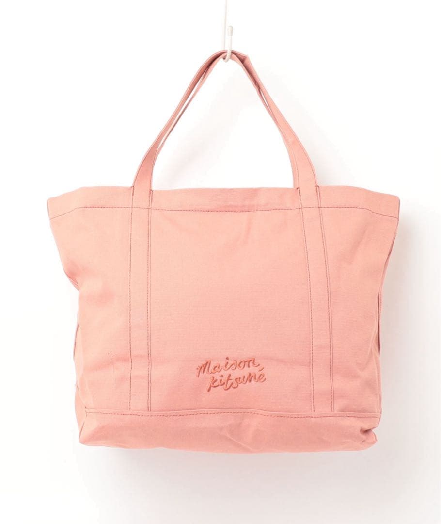 24時間以内発送　メゾンキツネ トートバッグ　美品　正規品　ピンクベージュ