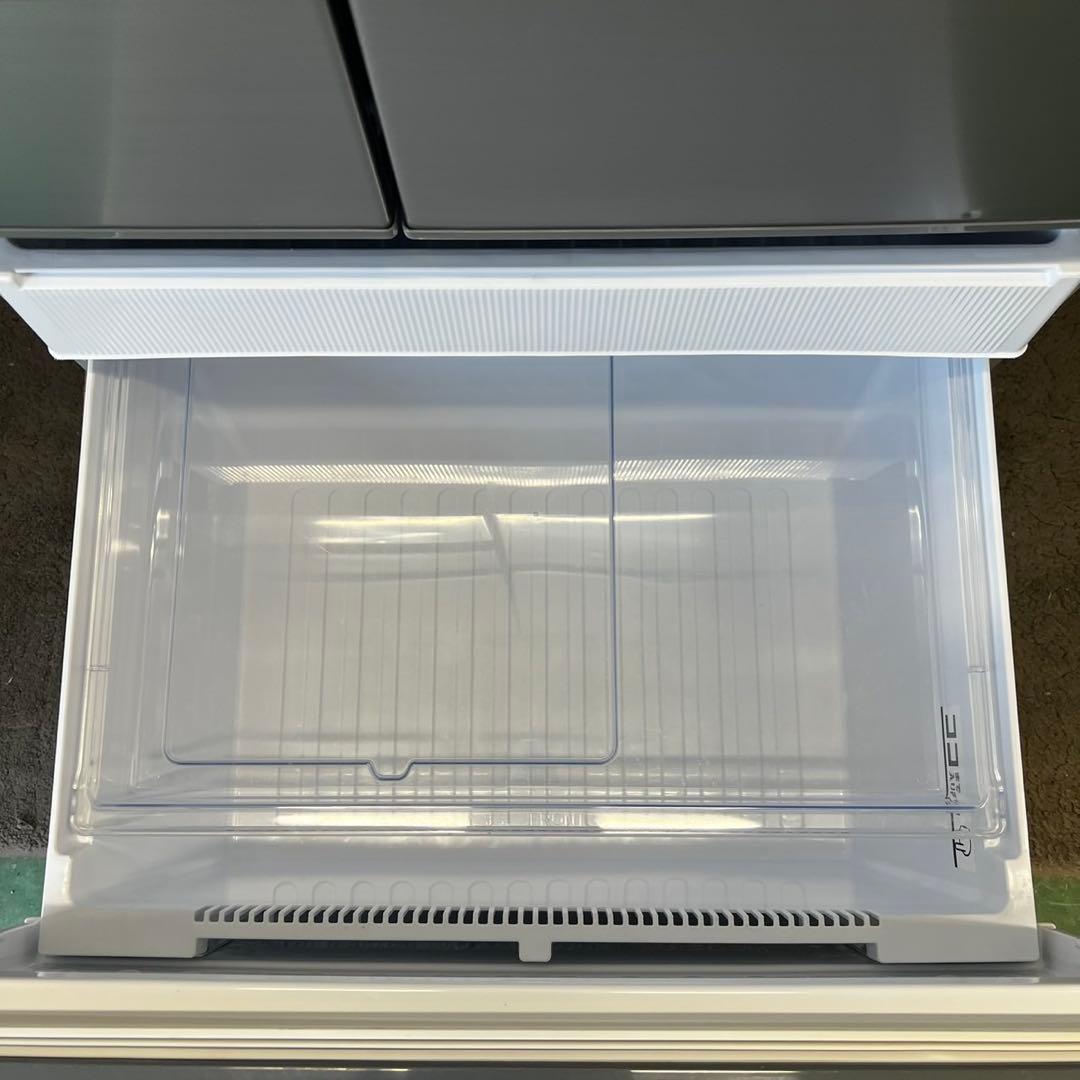133⭕️冷蔵庫　大型　シャープ　500ℓ 両開き　シルバー　安い　中古　設置無料
