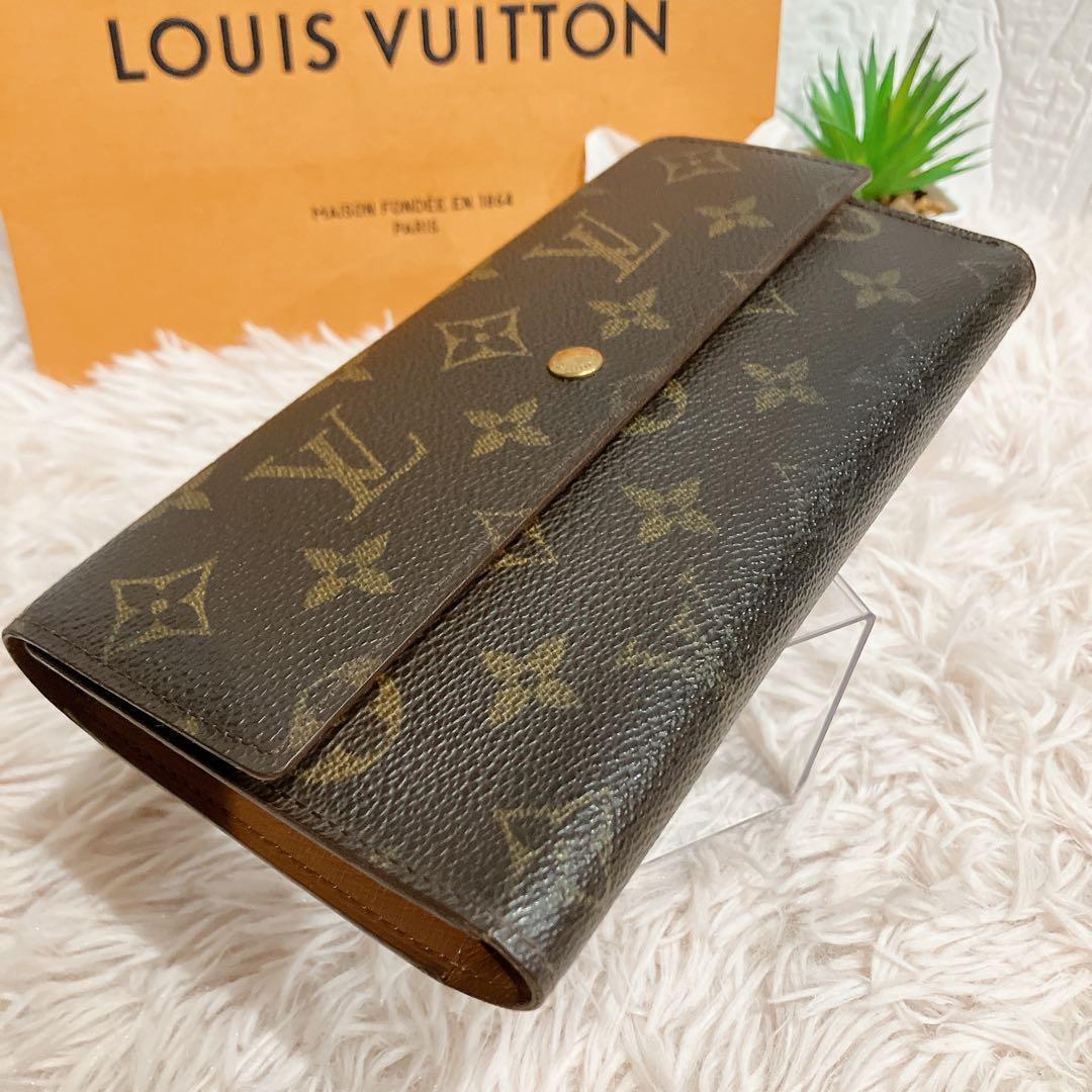 鑑定済 ルイヴィトン モノグラム ポルトフォイユ インターナショナル 長財布