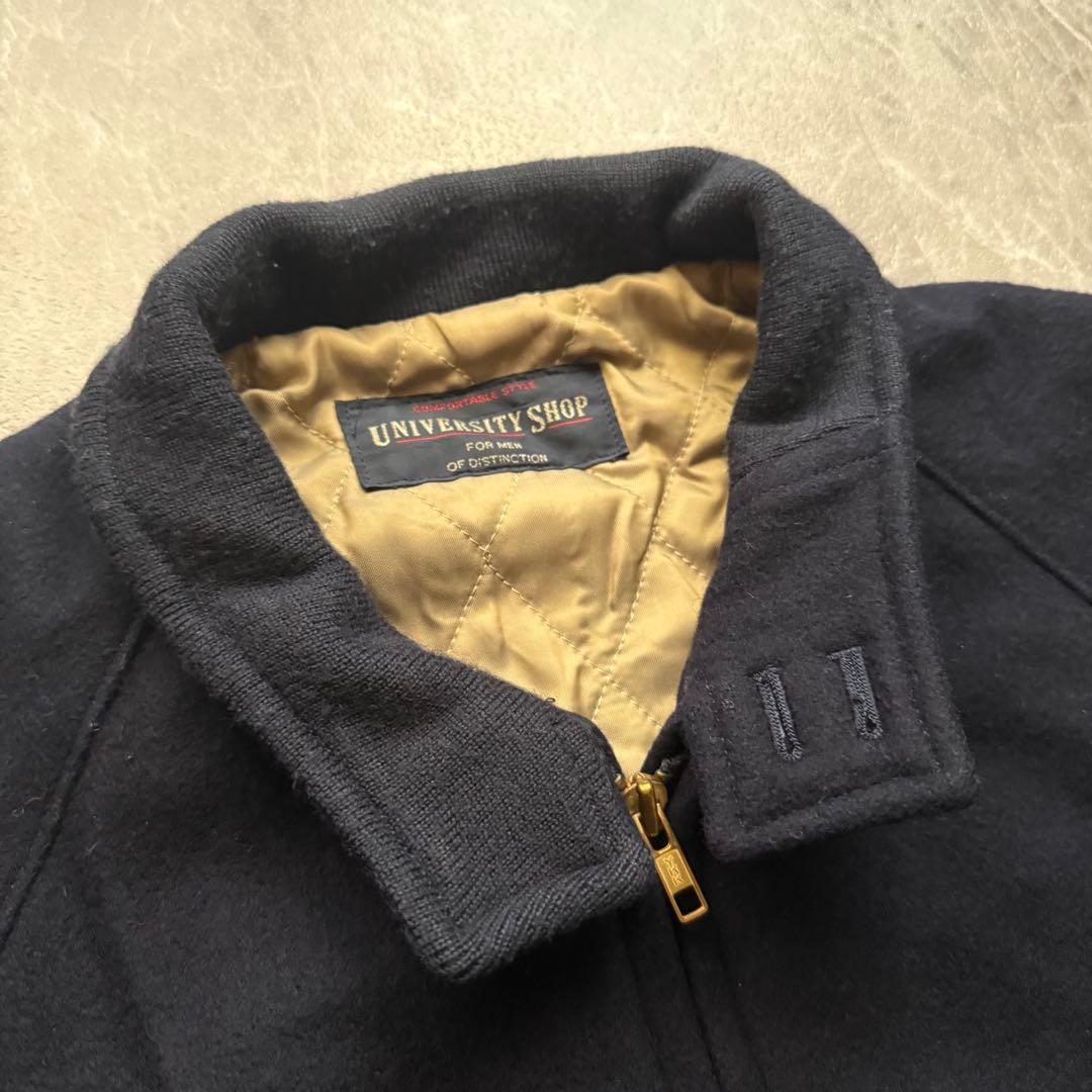 univarsity 短丈　ウール　スウィングトップ　ハリントンジャケット　中綿