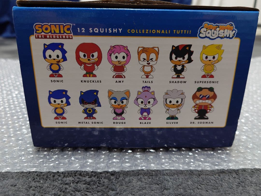 (*)様 ソニック・ザ・ヘッジホッグ スーパーマジック スクイジーフィギュア12