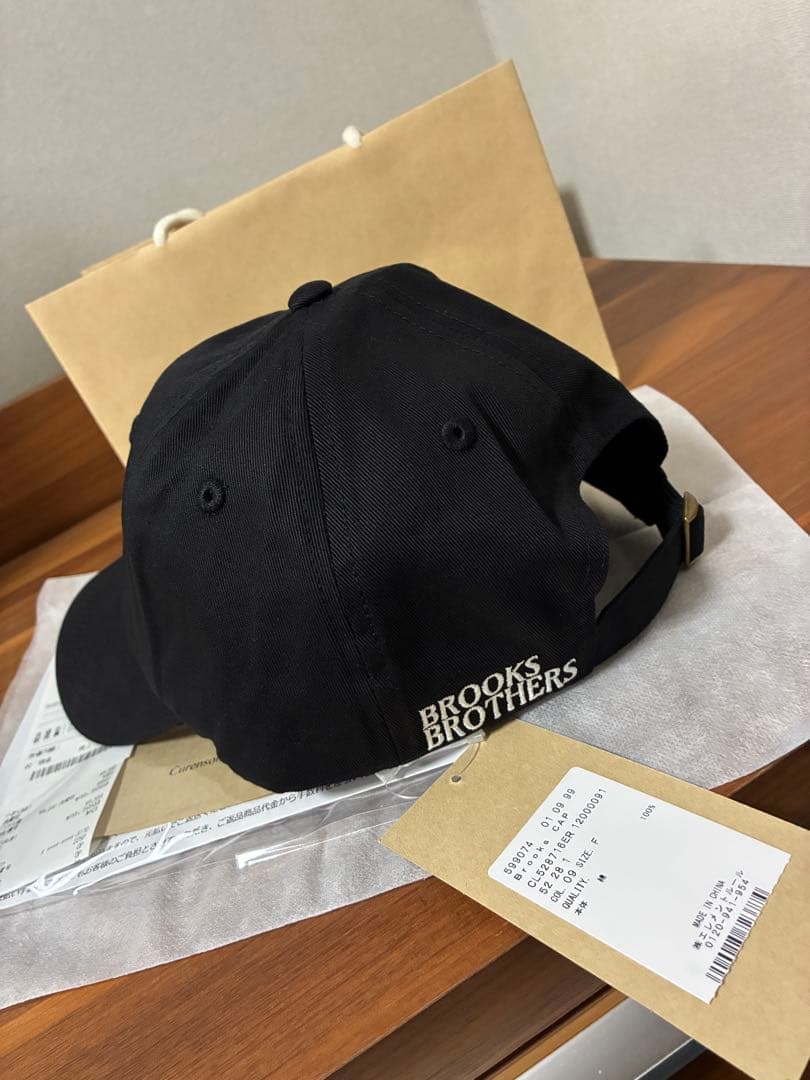 完売品 新品 カレンソロジー　＜Brooks Brothers＞Cap ブラック