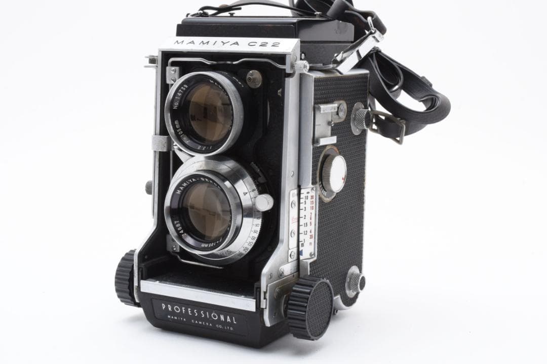 ★極美品★マミヤ C22 105mm f3.5・180mmf1.5 #1057