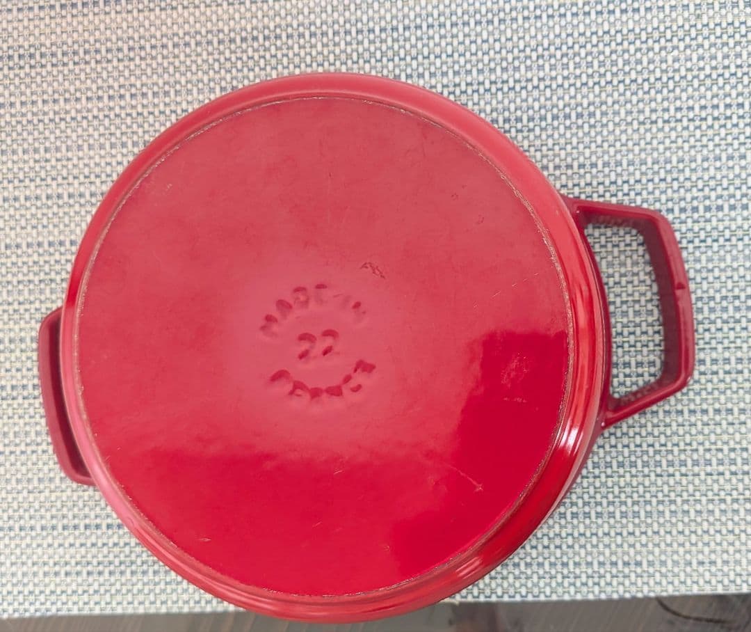 ストウブ ピコ・ココット ラウンド22cm 両手鍋 ★おまけ付き