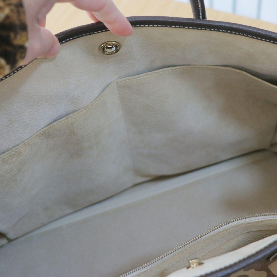 Cisei カモフラージュ レザートートバッグ 941